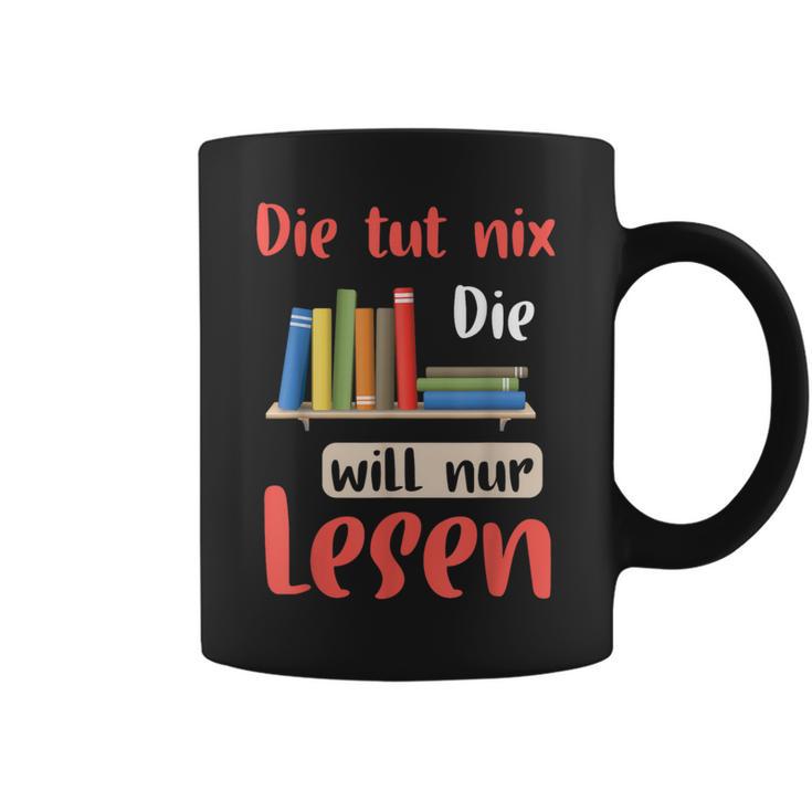 Reading Book Library Literature T-Shirt Graphic Print Coffee Mug
