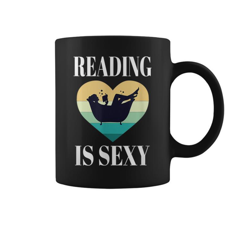 Reading Books In Bathtub Bathing Sexy Bookworm Reading Rats Graphic Print Coffee Mug