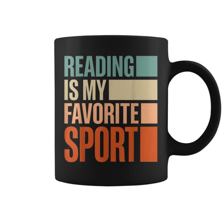 Reading Is My Favorite Sport Reader Book Worm Graphic Print Coffee Mug Reading Is My Favorite Sport Reader Book Worm Graphic Print Coffee Mug