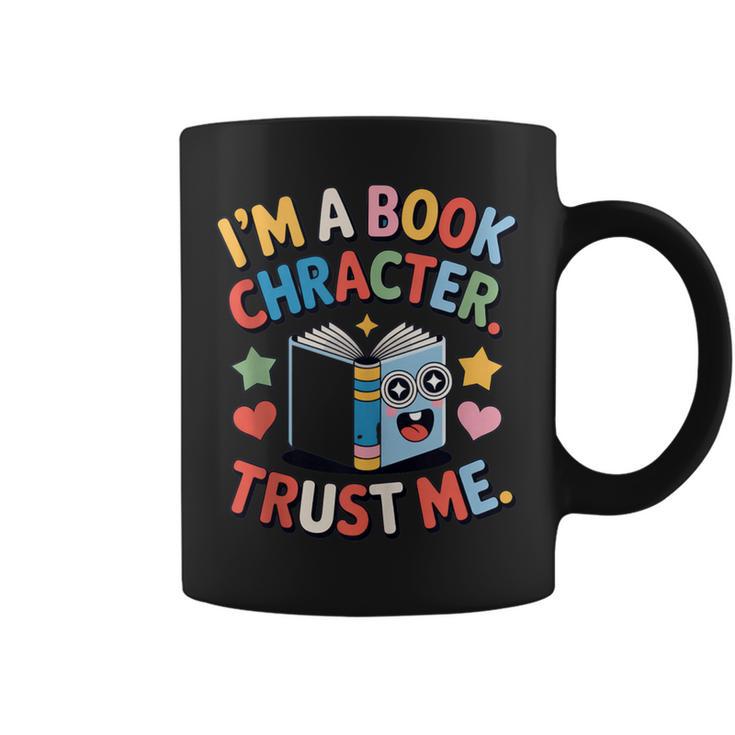 Reading Outfit I’m a Book Character For Teachers And Graphic Print Coffee Mug