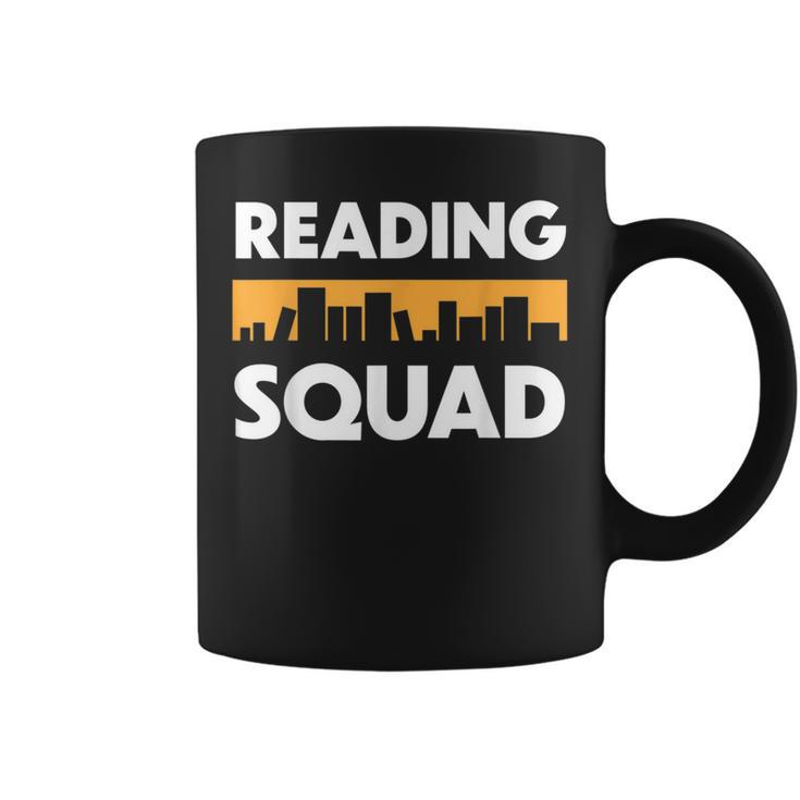 Reading Squad Book Lover And Reading Teacher For Men Women Kids Graphic Print Coffee Mug Reading Squad Book Lover And Reading Teacher For Men Women Kids Graphic Print Coffee Mug