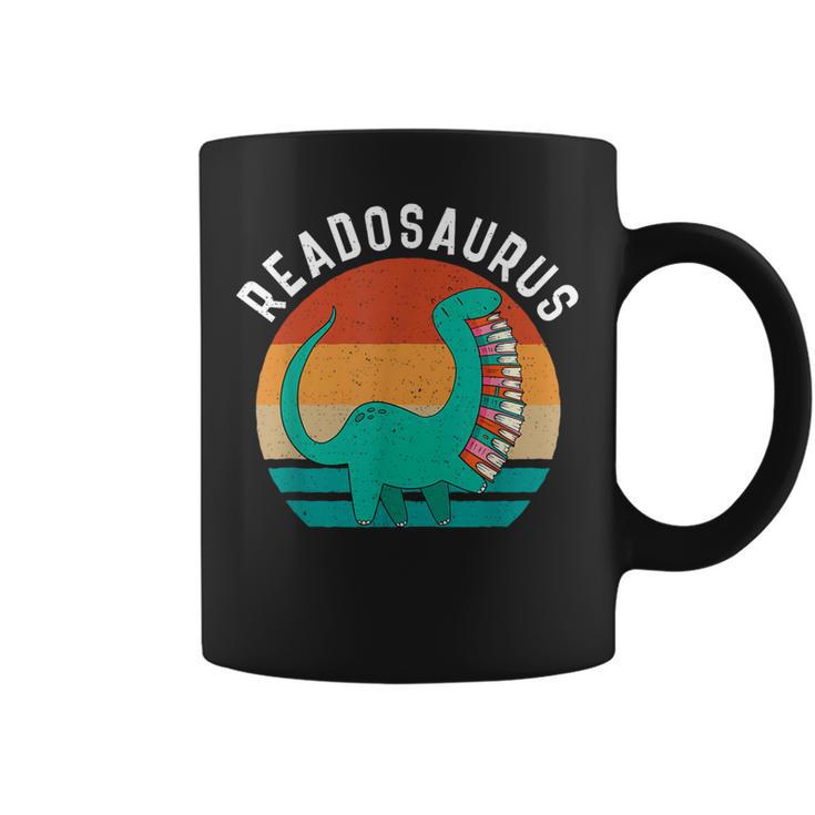Readosaurus Reading Book Dino Fossils Dinsosaur Graphic Print Coffee Mug Readosaurus Reading Book Dino Fossils Dinsosaur Graphic Print Coffee Mug
