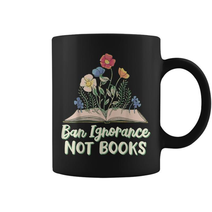 Rebel Reader Librarian Banned Book Bookworm Ban Ignorance Not Books Adults & Kids - Small Short Sleeve V-Neck Classic Fit Graphic Print Coffee Mug