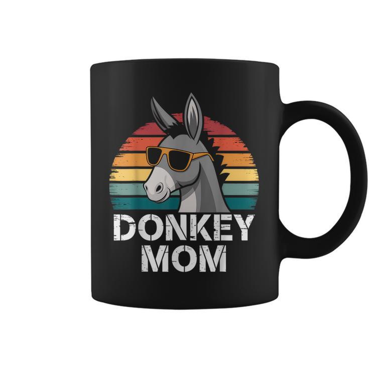 Retro Donkey Mom Sunglasses Cool Mom Retro Vibes Cool Coffee Mug