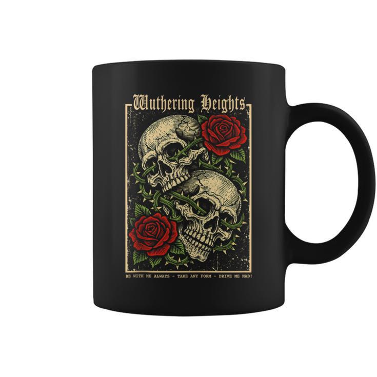 Retro Wuthering Heights Gothic Book Lover Classic Literature Graphic Print Coffee Mug