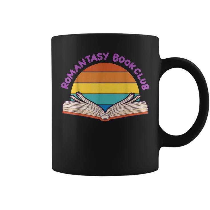 Romantasy Book Club Novel Reading Club Bibliophiles Fiction Graphic Print Coffee Mug
