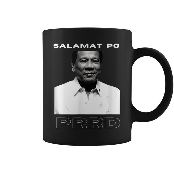 Salamat Po Prrd ありがとう社長ドゥテルテ・ピノイピネー コーヒーマグ
