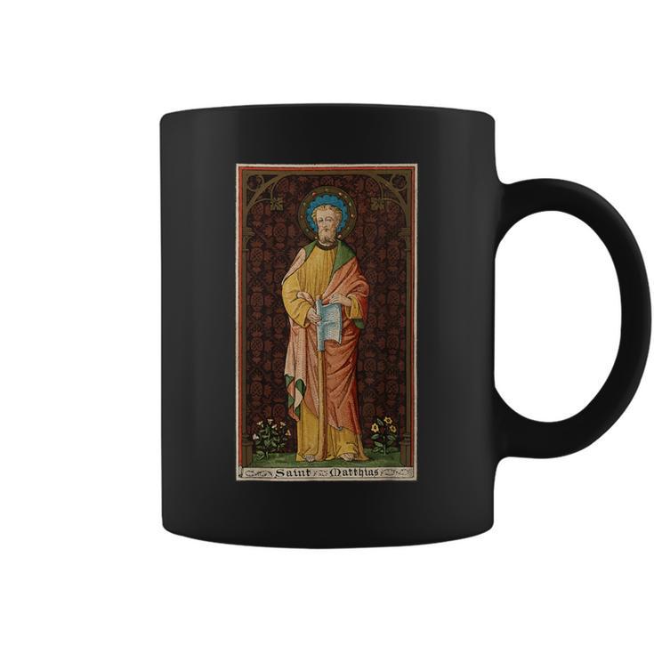 San Matías Apóstol Hacha Patrono Católicointage Taza de café
