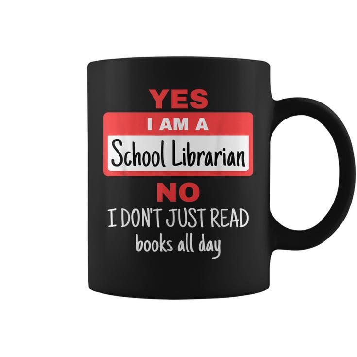 School Librarian Appreciation Don't Read Books Graphic Print Coffee Mug