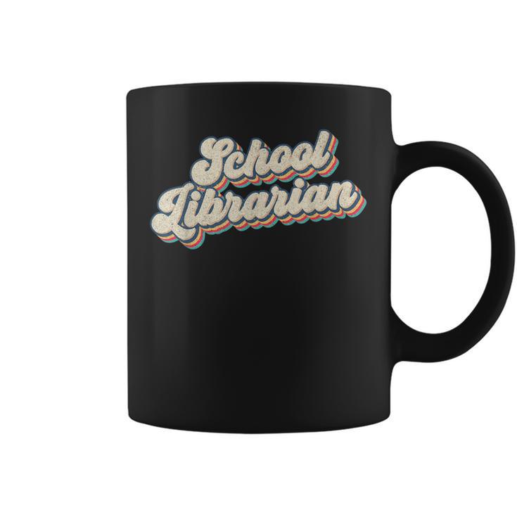 School Librarian Library Worker Bookworm Book Cataloger Graphic Print Coffee Mug