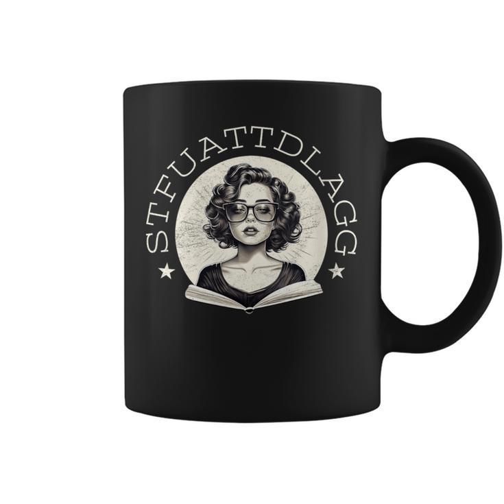 Sexy STFUATTDLAGG Adult Read Spicy Love Reading Book Fantasy Graphic Print Coffee Mug