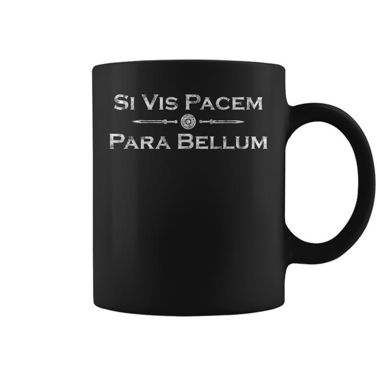 Siis Pacem Para Bellum ラテン語の言葉 コーヒーマグ