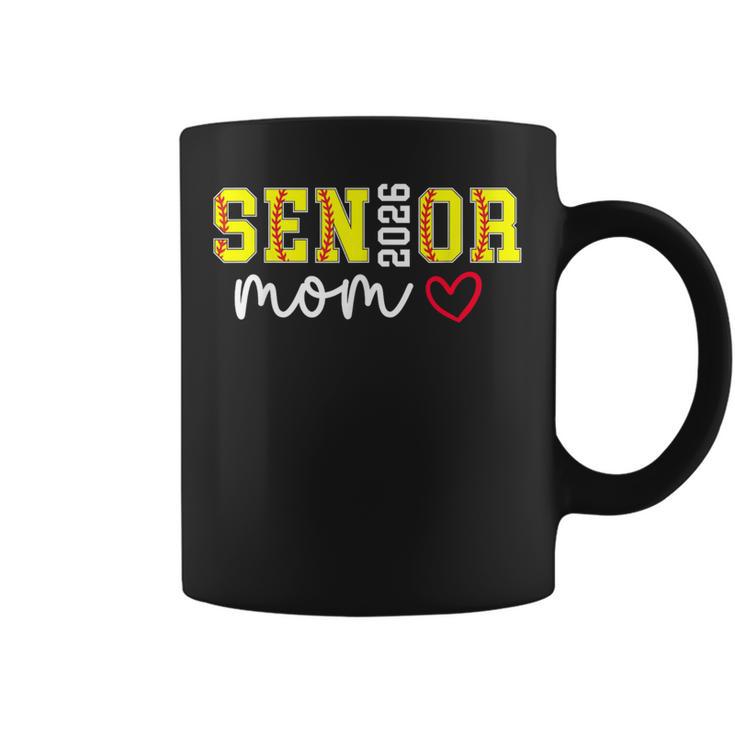Softball Senior Mom 2026 Softball Player Senior Mama 2026 Coffee Mug