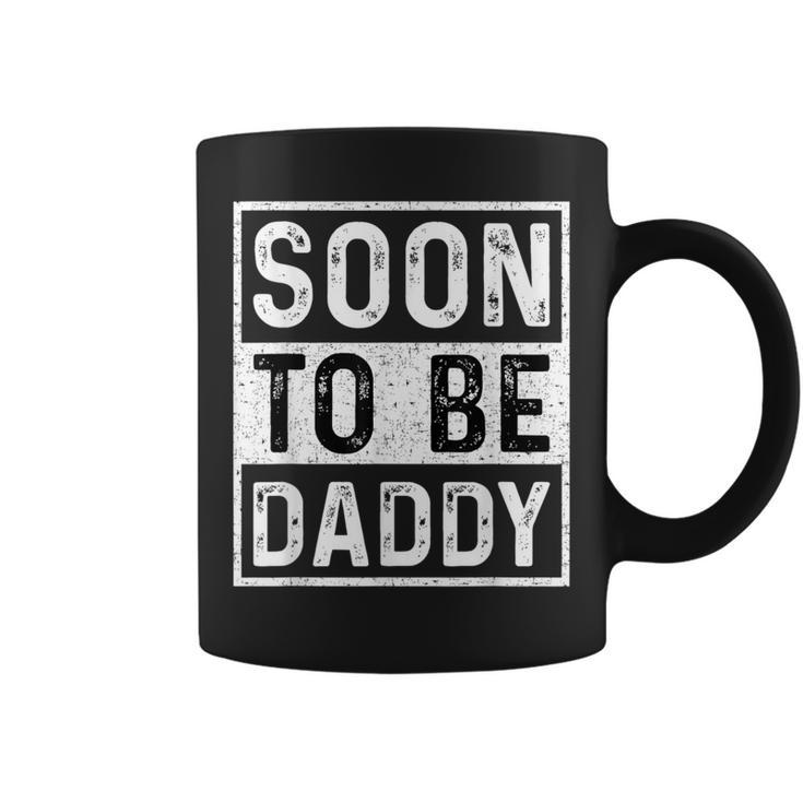Soon To Be Daddy すぐにお父さんの発表-すぐにパパになります コーヒーマグ