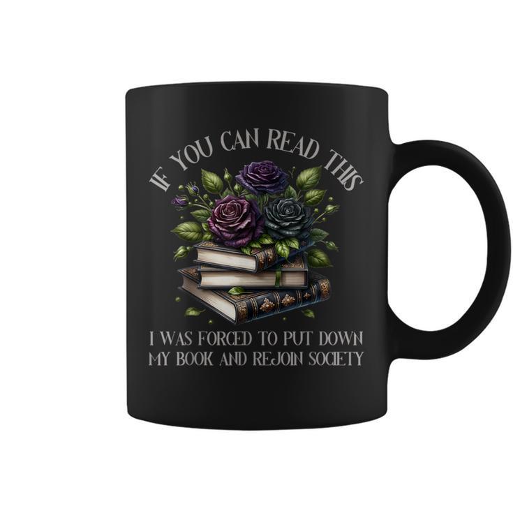 Spicy Books Put Down My Book Dark Romance Merch Bookish Graphic Print Coffee Mug