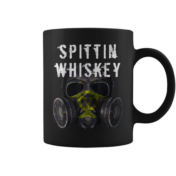 Spittin ウイスキー ガスマスク コーヒーマグ