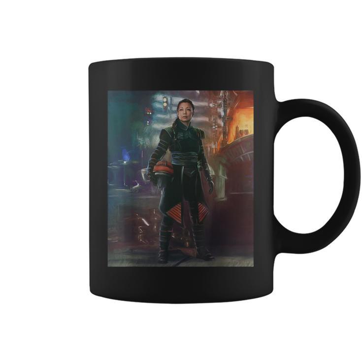 Star Wars The Book Of Boba Fett Fennec Shand Portrait Graphic Print Coffee Mug