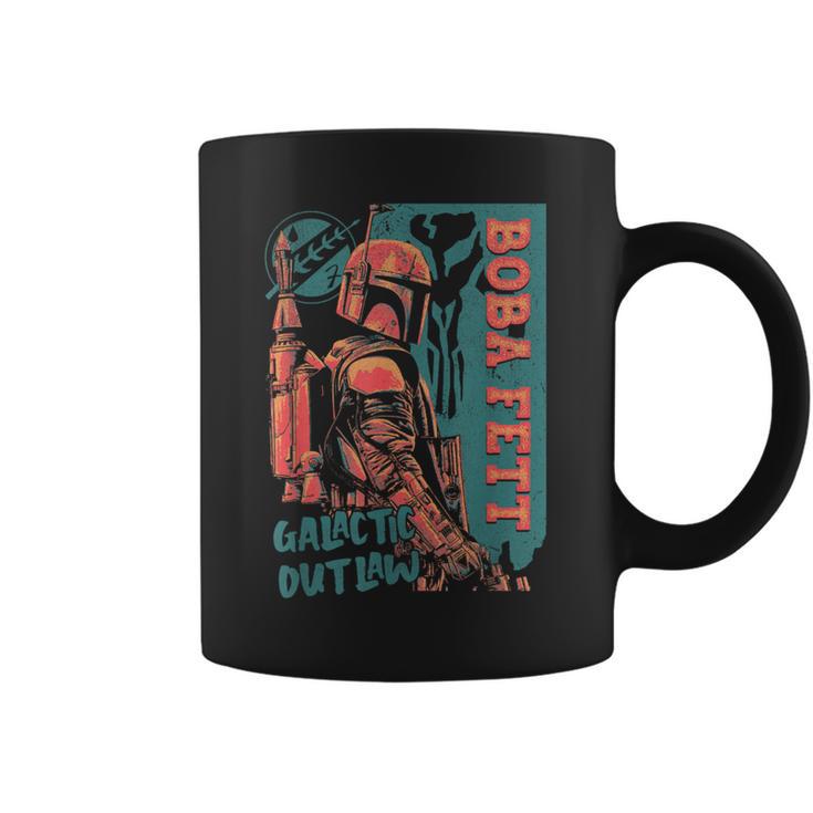 Star Wars The Book Of Boba Fett Galactic Outlaw Poster Graphic Print Coffee Mug