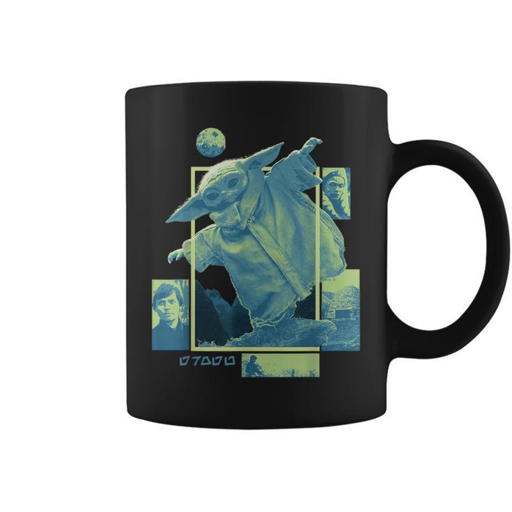 Star Wars The Book Of Boba Fett Grogu Luke Skywalker Ahsoka Graphic Print Coffee Mug