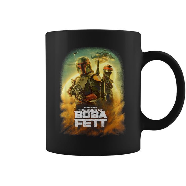 Star Wars The Book Of Boba Fett Group Shot Desert Poster Graphic Print Coffee Mug