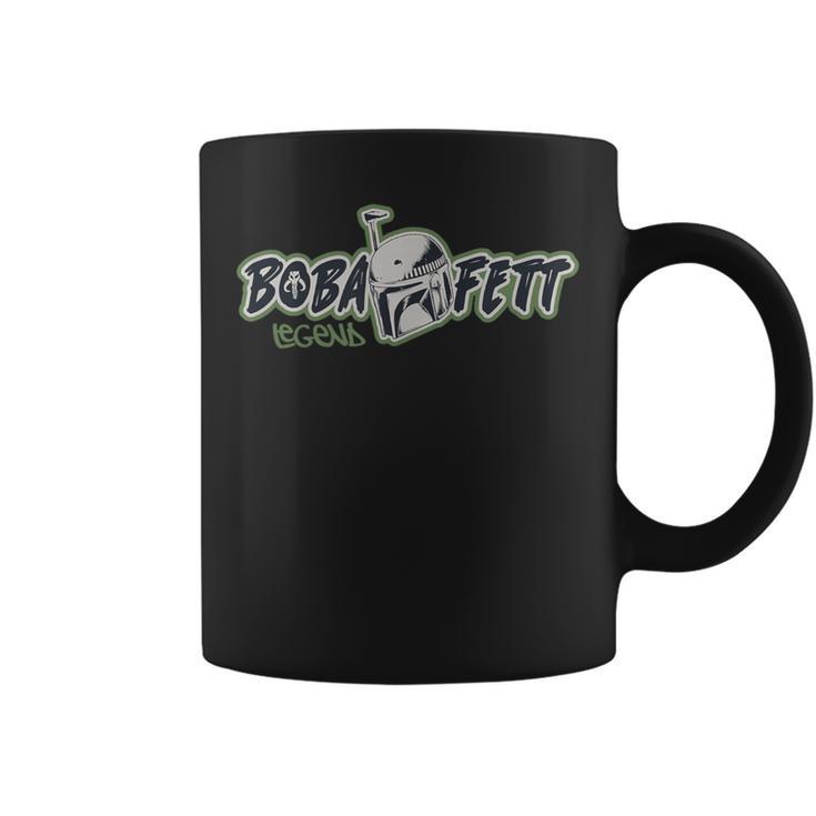 Star Wars The Book Of Boba Fett Legend Logo Graphic Print Coffee Mug