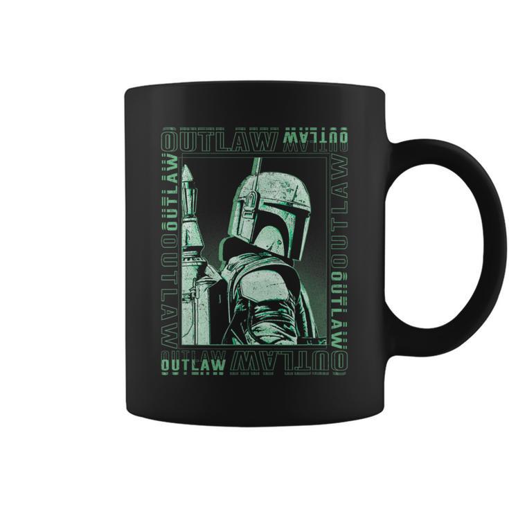 Star Wars The Book Of Boba Fett Outlaw Box Up Graphic Print Coffee Mug