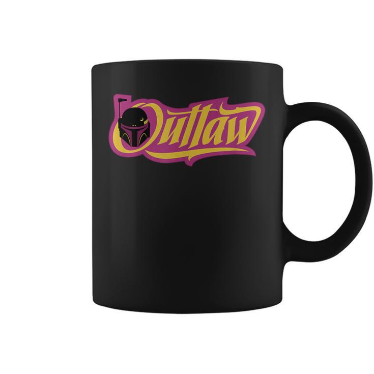 Star Wars The Book Of Boba Fett Outlaw Logo Graphic Print Coffee Mug