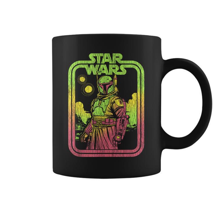 Star Wars The Book Of Boba Fett Retro Poster Graphic Print Coffee Mug