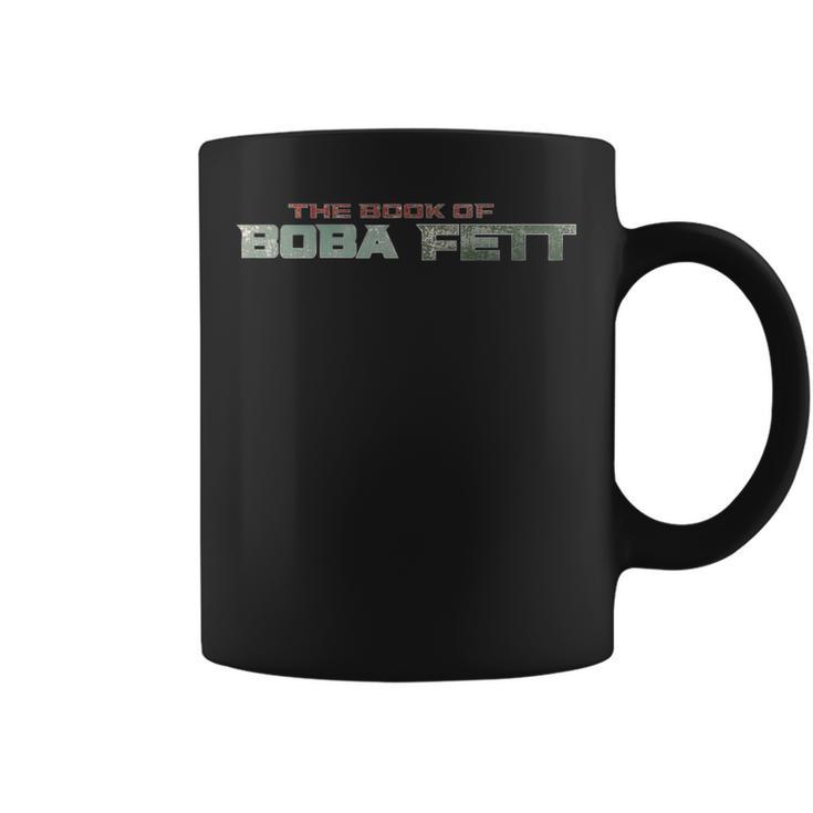 Star Wars The Book Of Boba Fett Text Logo Graphic Print Coffee Mug