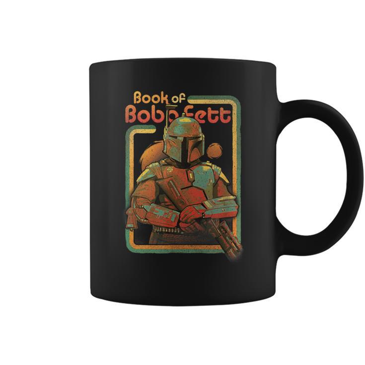 Star Wars The Book Of Boba Fett Twin Suns Retro Box Up Graphic Print Coffee Mug