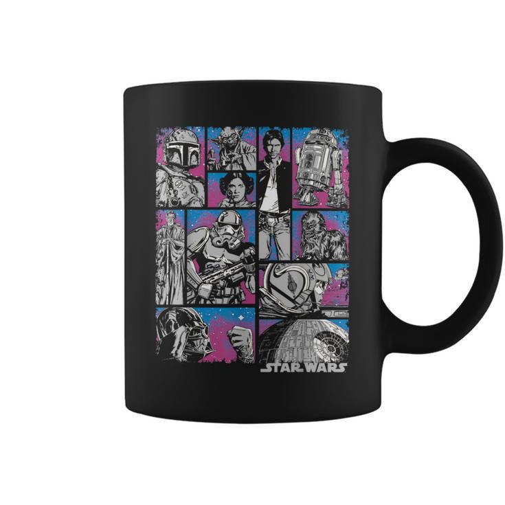 Star Wars Comic Book Page Layout Graphic Print Coffee Mug