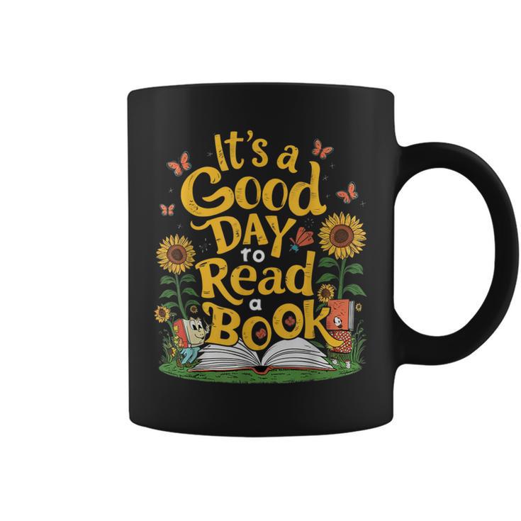 Student It's A Good Day To Read a Book Back To School Graphic Print Coffee Mug