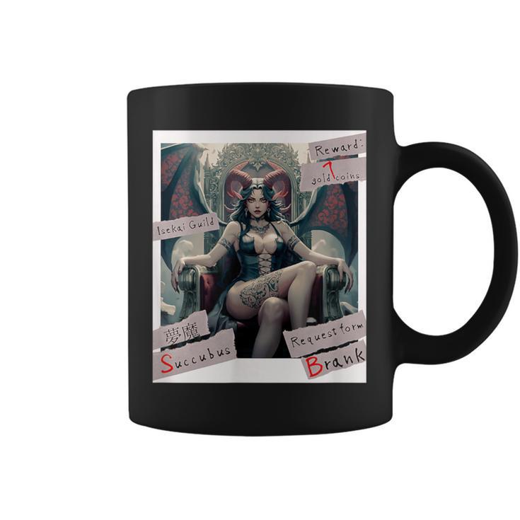 Succubus 2 Yumema Kanji Guild Request Book Another World Fictional Women's Graphic Print Coffee Mug Succubus 2 Yumema Kanji Guild Request Book Another World Fictional Women's Graphic Print Coffee Mug