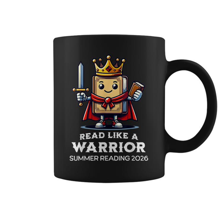 Summer Reading 2026 Book Reader Librarian Prize Warrior Graphic Print Coffee Mug
