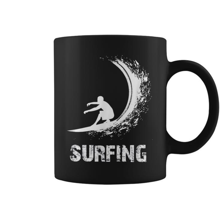 Surfing Waveurf コーヒーマグ