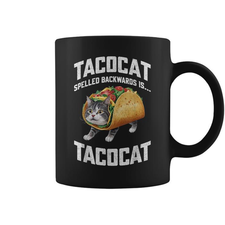 Tacocatpelled Backward Is Tacocat シャツ タコキャット好き コーヒーマグ