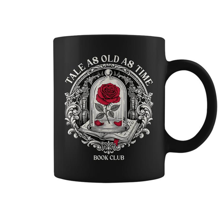 Tale As Old As Time Classic Book Lover Retro Graphic Print Coffee Mug