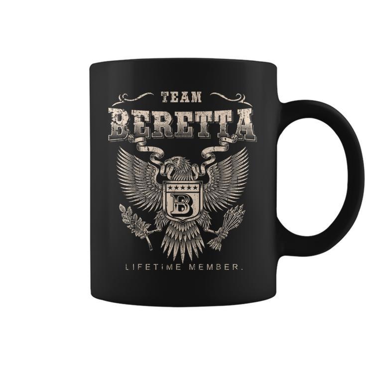 Team Beretta Lifetimeメンバー ベレッタ名 コーヒーマグ