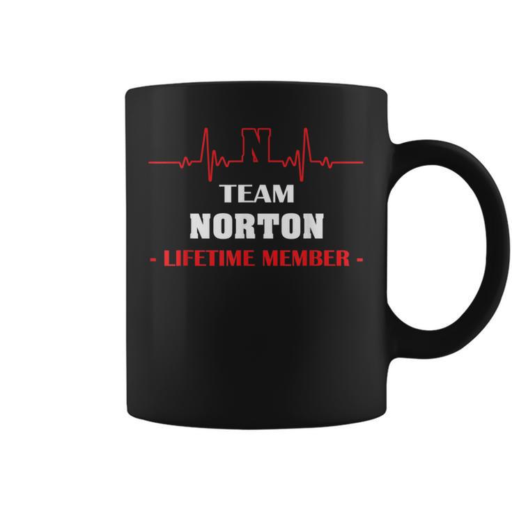 Team Norton Lifetime Memember Blood Fully Family コーヒーマグ
