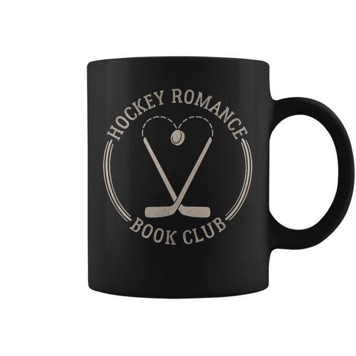 Threadless Grey Sky Chai Hockey Romance Book Club Graphic Graphic Print Coffee Mug