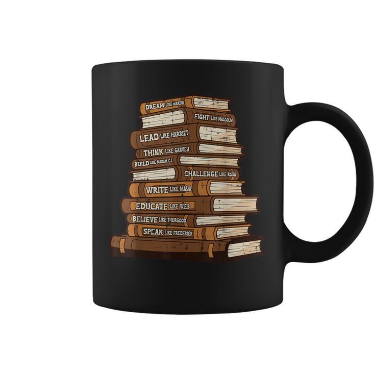History Books Dream Like Martin African Women Men Kids Graphic Print Coffee Mug