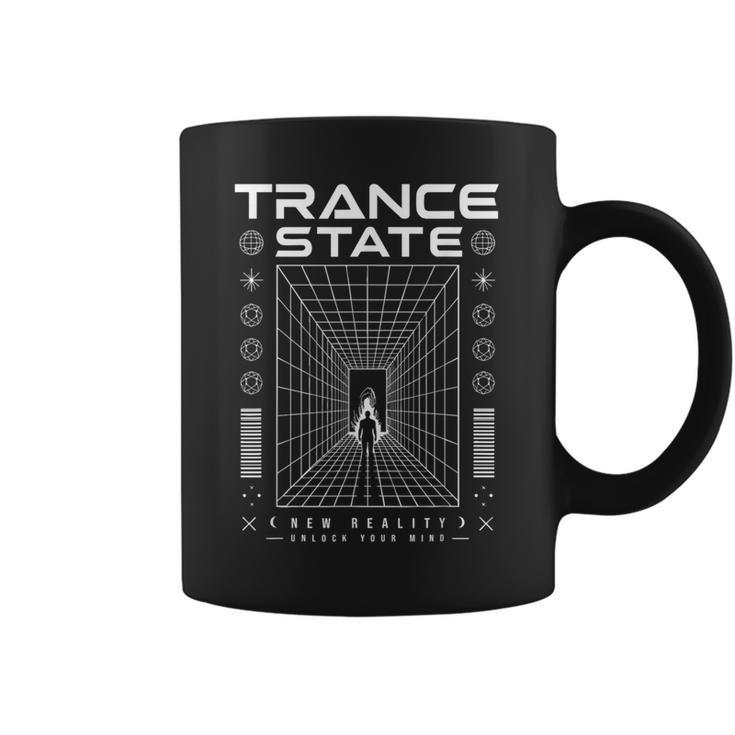 Trancetate New Reality Rave Edm Dj フェスティバル デザイン コーヒーマグ