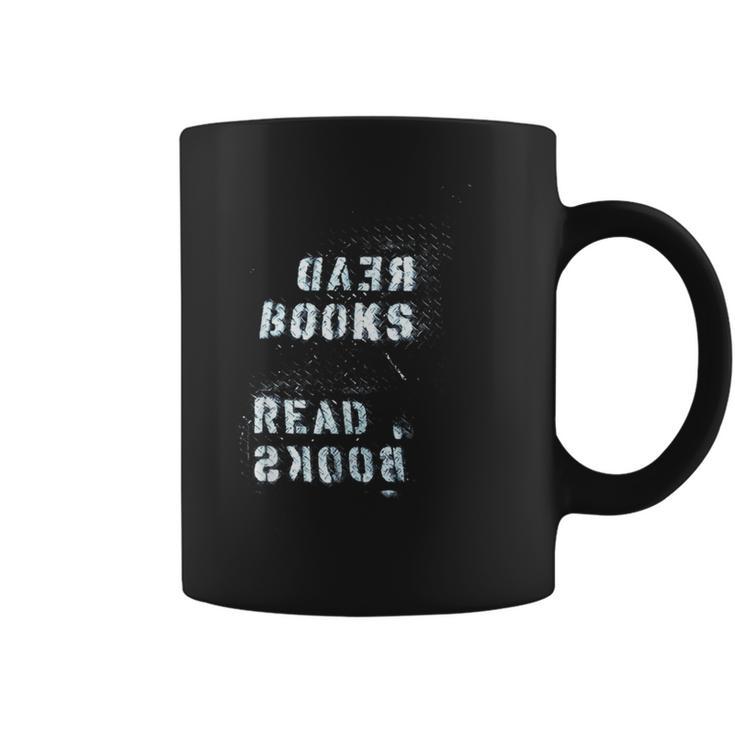 Trendy Read Books Stencil Spray Paint Graphic Print Coffee Mug