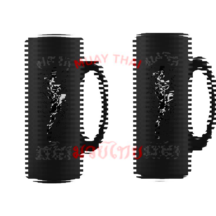 Twin Tiger ムエタイ タトゥー タイガー ボクシング ムエタイ ファイティング コーヒーマグ