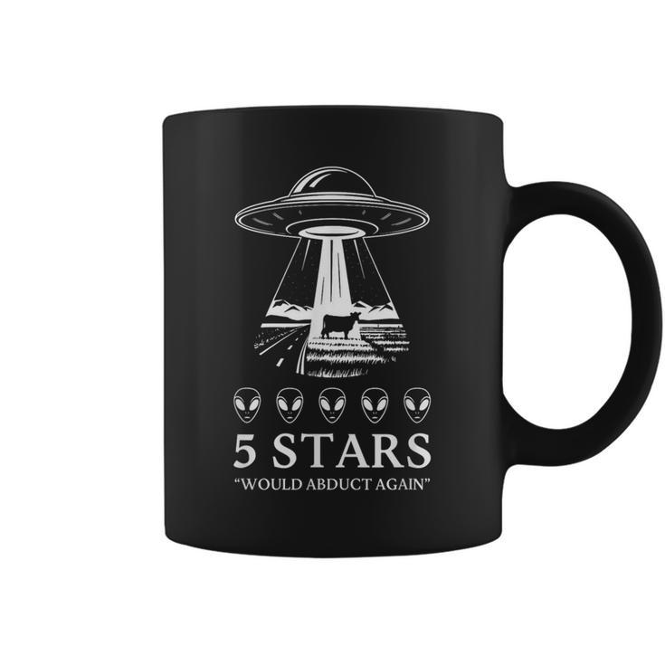 Ufo 牛誘拐牛 5つ星が再び誘拐するおみやげ コーヒーマグ