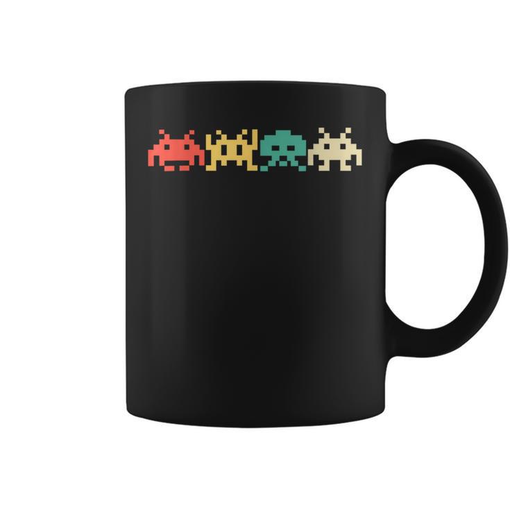 Videojuego De Los 80Sintage Retro Arcade Taza de café