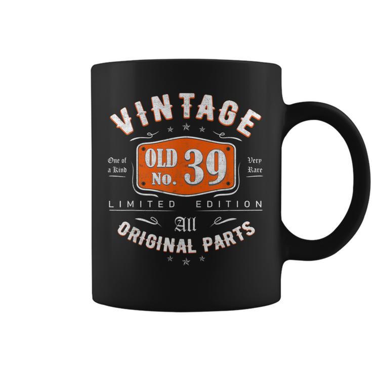 Vintage 1983 ヴィンテージ 1983年生まれ 39歳の誕生日ギフトアイデア 39歳 コーヒーマグ