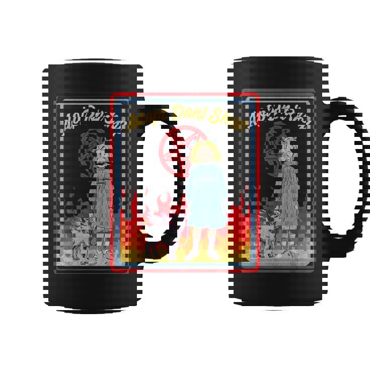 Vintage Child Game Horror Adopt Donthop Dark Humor コーヒーマグ