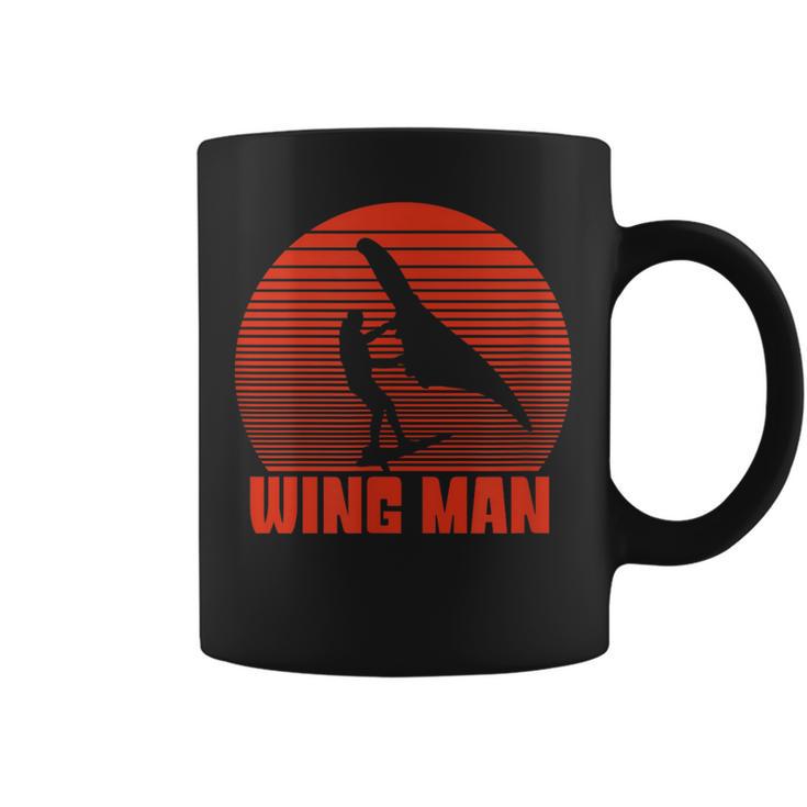 Wingurfer Wing Man ウィングフォイル ウィングサーフィン ウィングフォイラー コーヒーマグ