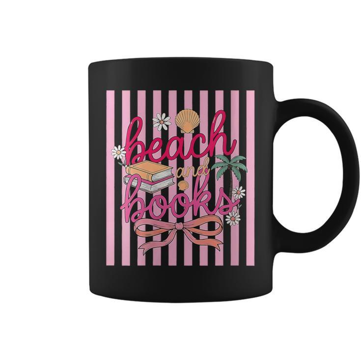 Women's Book Girl Summer Beach Club Summer Reading Graphic Print Coffee Mug